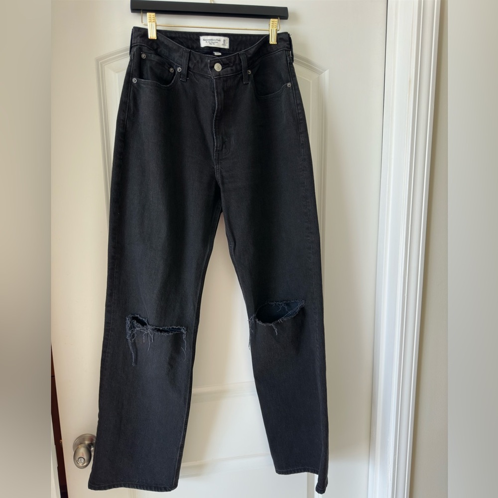 Abercrombie 90s relaxed high rise (curve love) jeans